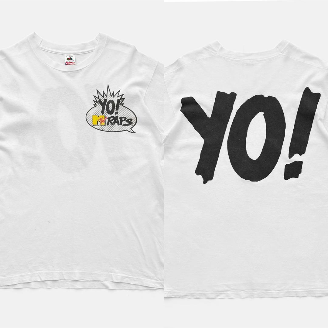 野村訓市着用｜90sヴィンテージ YO! MTV RAPS Tシャツ [L]
