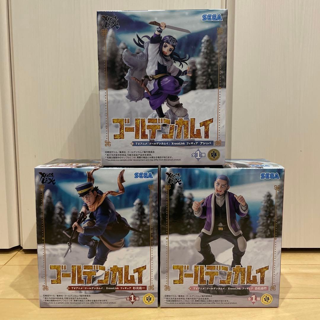 ゴールデンカムイXross Link フィギュア3種セット - メルカリ