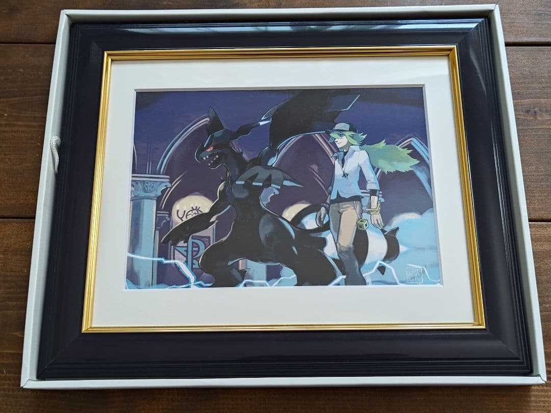 ポケモン コレクタブルアート Nのレシラム Nのゼクロム