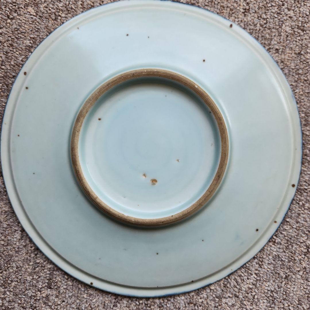 初期伊万里染め付け蓬莱島文皿 - sararetails.com