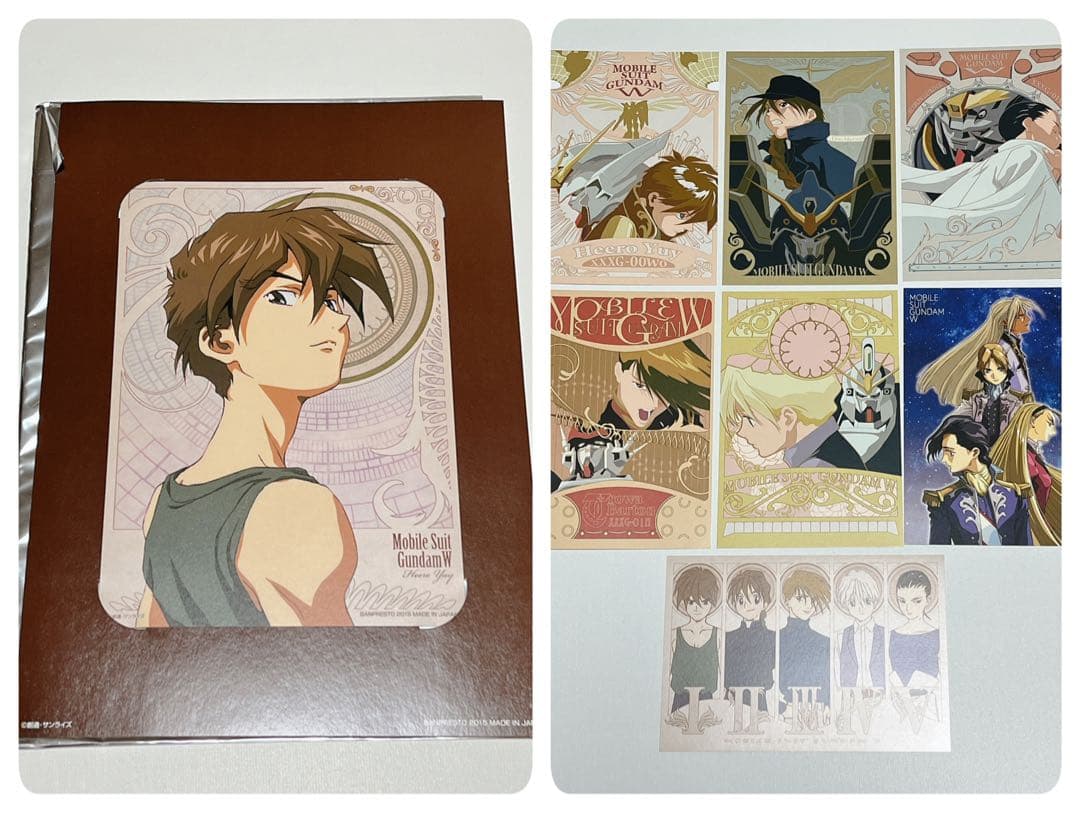 新機動戦記ガンダムW ポストカード8枚セット - メルカリ