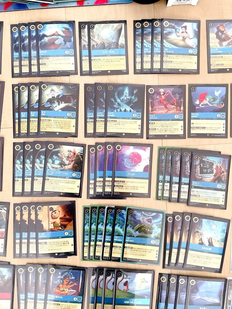 早い者勝ち❗️Lorcana ルビーサファイア　プレイマット付き