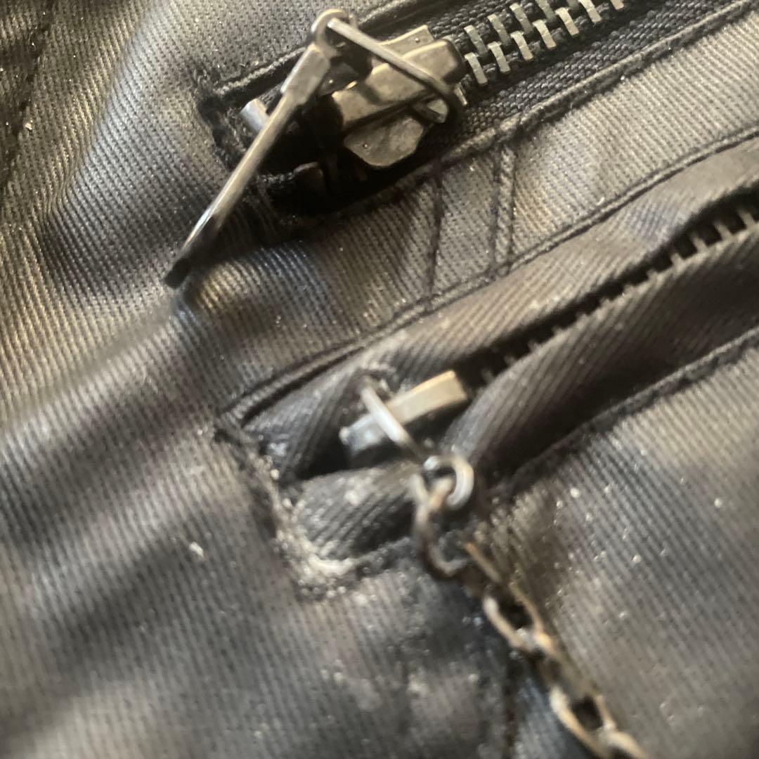 00s FUGA コーティング ライダース ジャケット archive N1