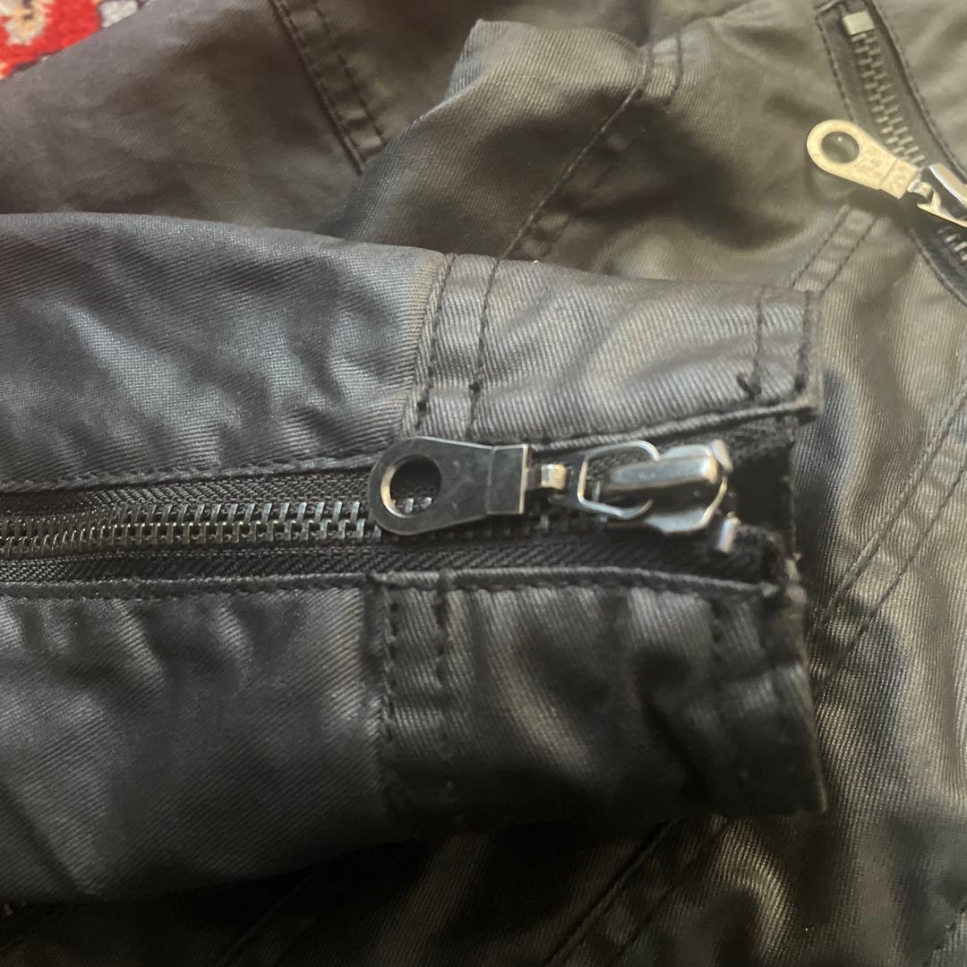 00s FUGA コーティング ライダース ジャケット archive N1