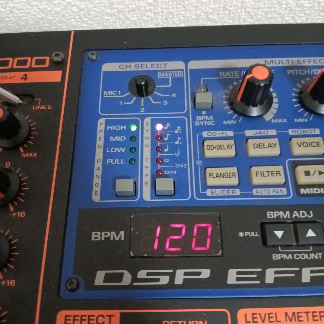 ROLAND DJ-2000 ミキサー 通電確認済 訳あり ROLAND DJ-2000 ミキサー