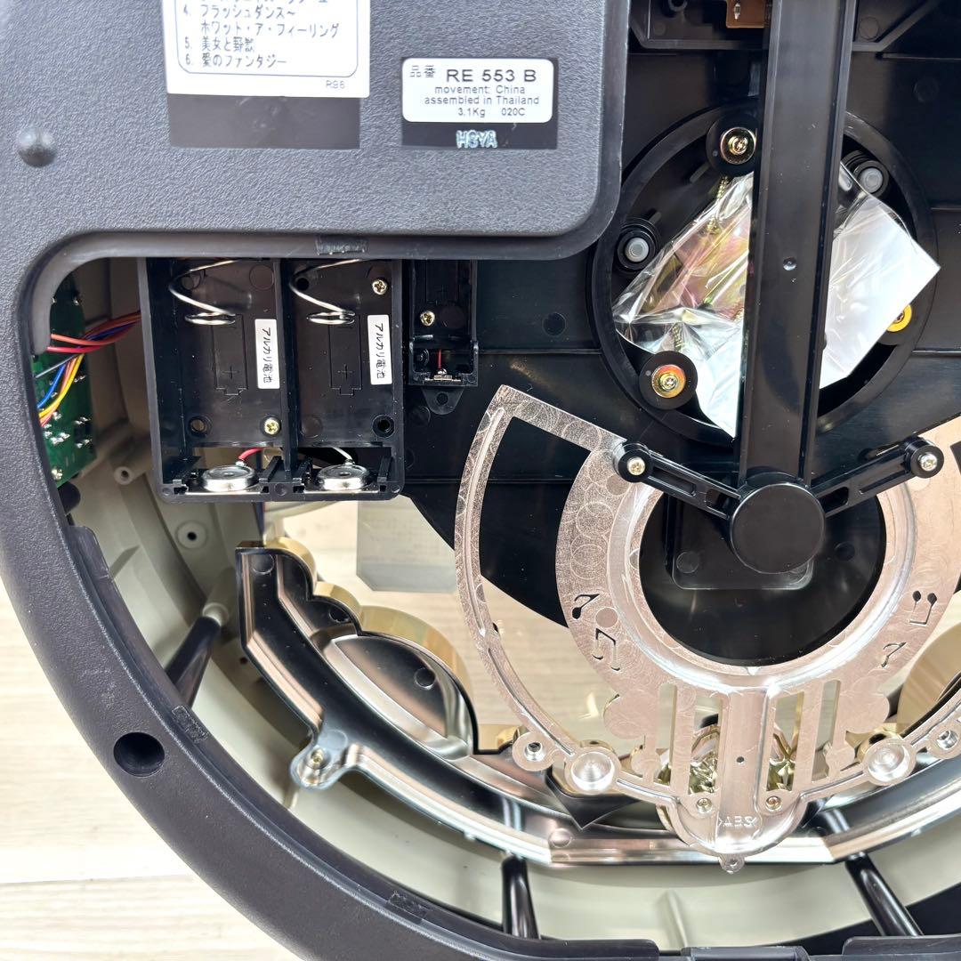 【希少品】SEIKO 電波からくり時計 RE553B