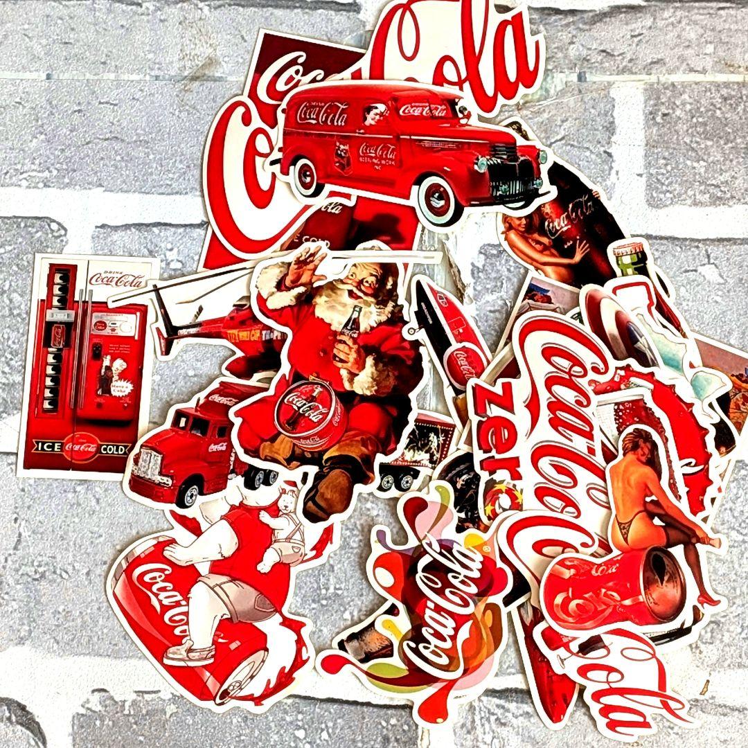 Coca-Cola ステッカー シ−ル まとめ売り ヴィンテージ風 26点 - メルカリ