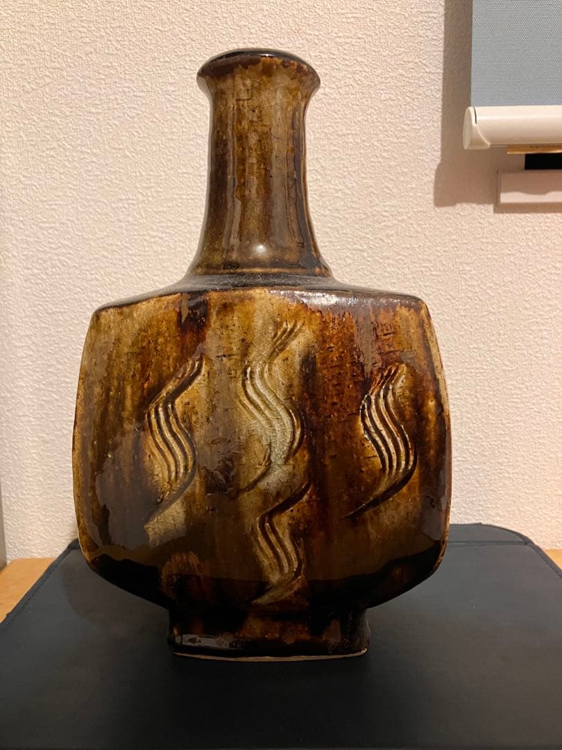 武内晴二郎 作 鶴首扁壺 民藝 民芸 船木研二 柚木沙弥郎 2026年