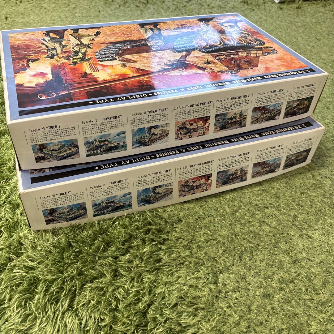 その他 NICHIMO 1:35 Jagdpanther & Tiger II A20