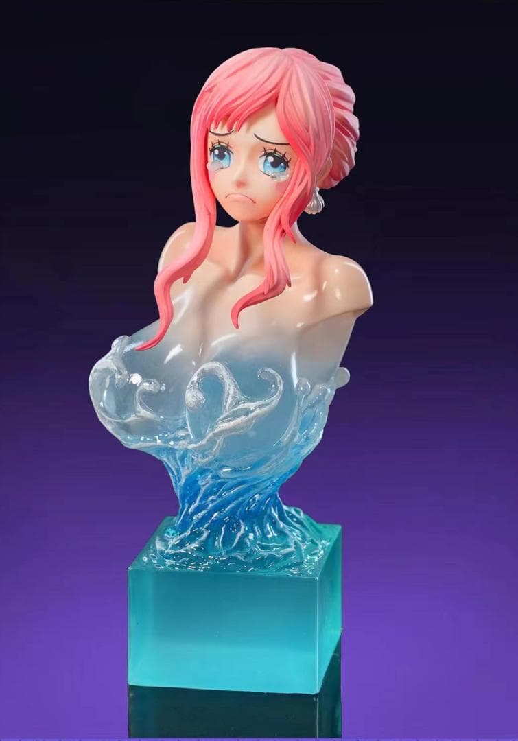 ワンピース しらほし Shirahosh 双頭彫 樹脂 彫刻 フィギュア - メルカリ