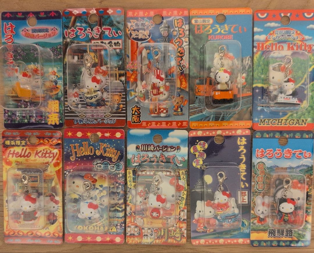 ご当地キティ ファスナーマスコット ハローキティ　根付　ストラップ　まとめ②