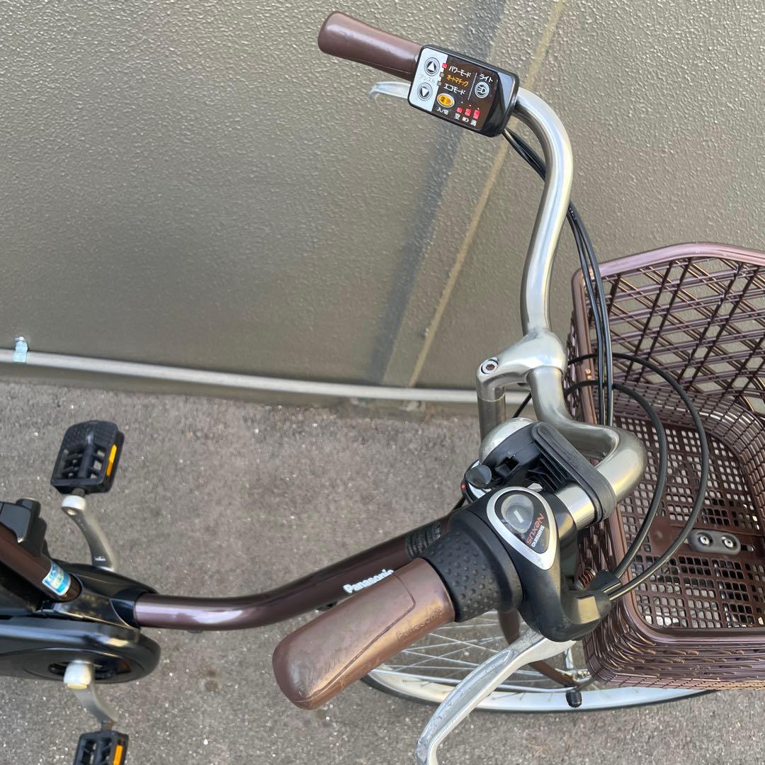 パナソニック電動自転車26インチブラウン8.9A h Panasonicパナソニック