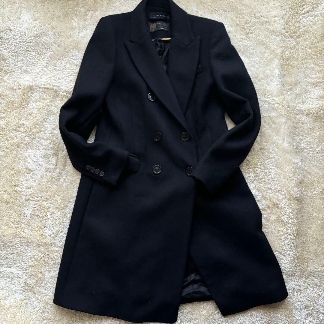 ZARA ザラ MANTECO ダブルチェスターコート サイズ M - メルカリ