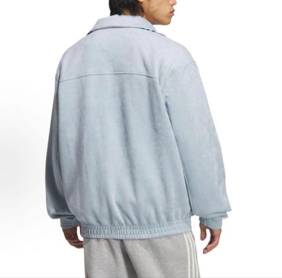 海外限定S Adidas CTT ジャケット ライトブルー KT3846