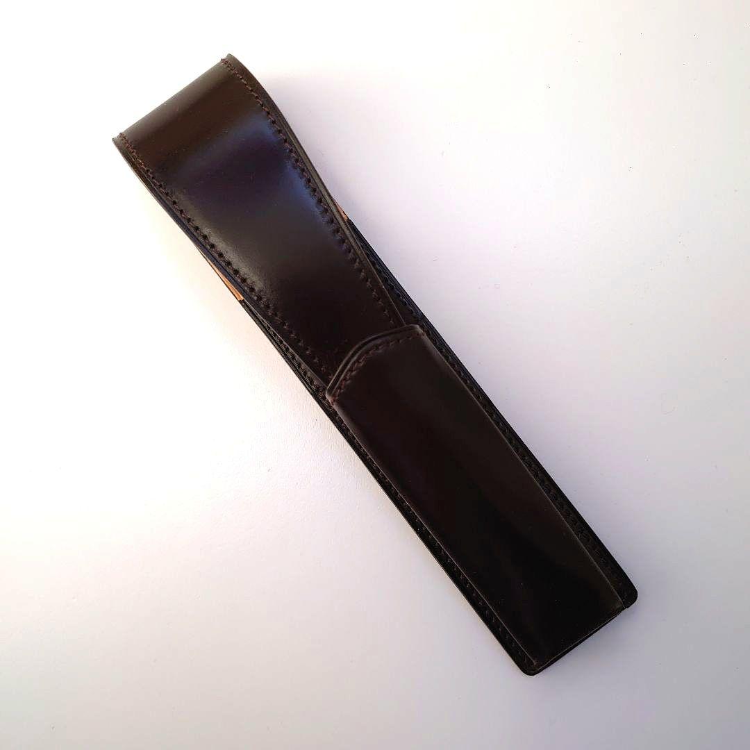 brelio コードバン ペンケース1本差し