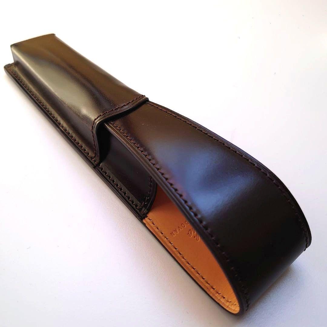 brelio コードバン ペンケース1本差し