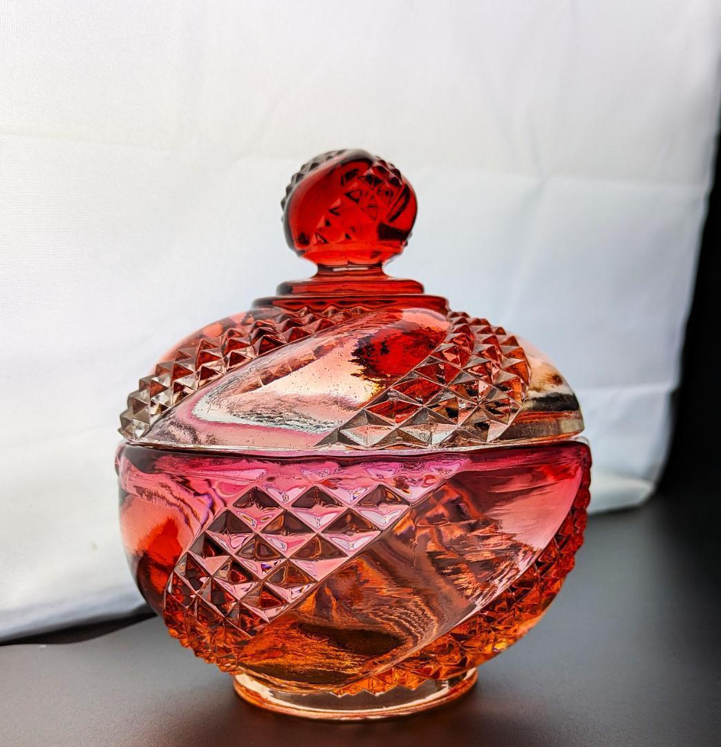 丸く可愛いボンボニエール☆バカラ セルポンティーヌ レッド 赤 12