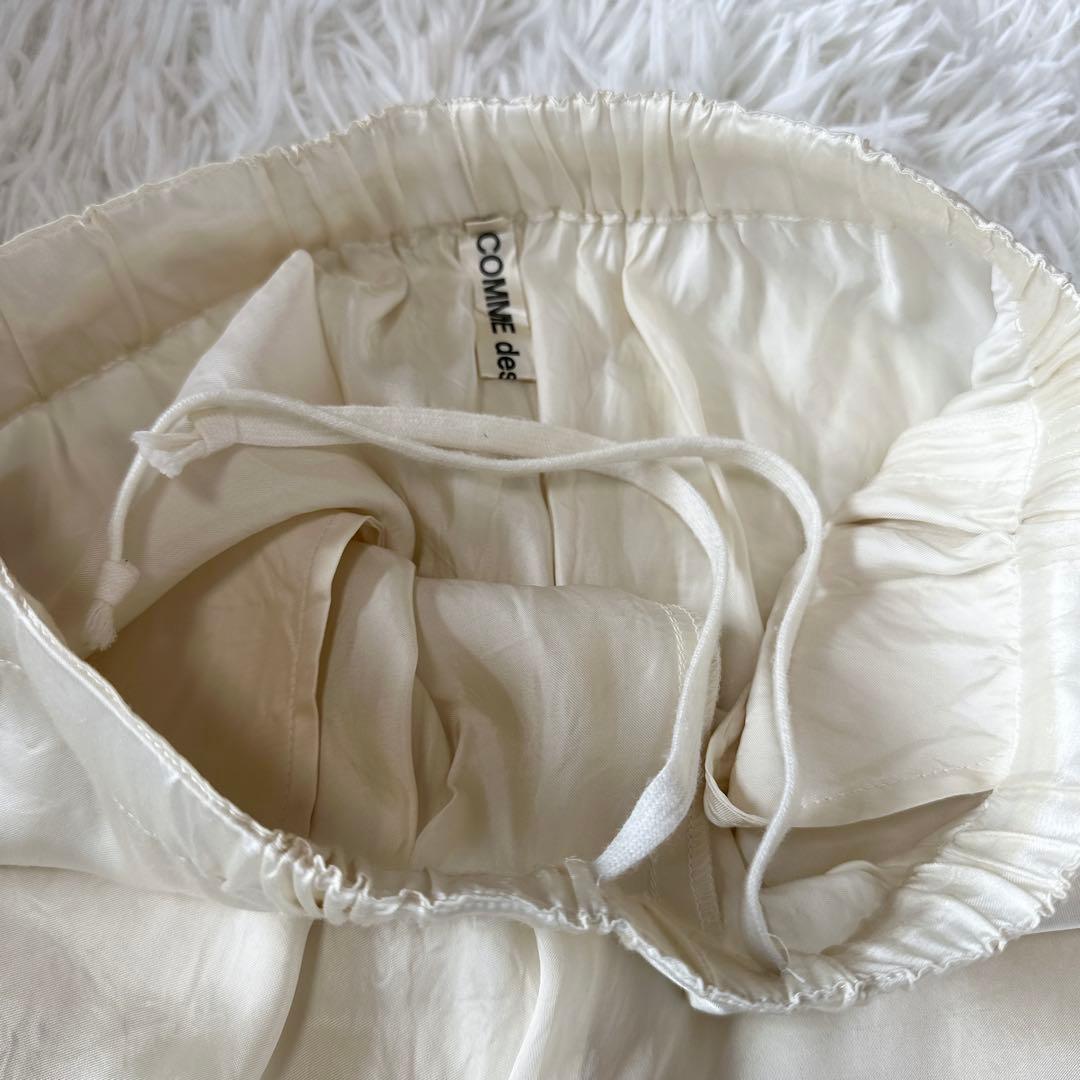 希少　COMMEdesGARCONS レース　サテンサルエルパンツ