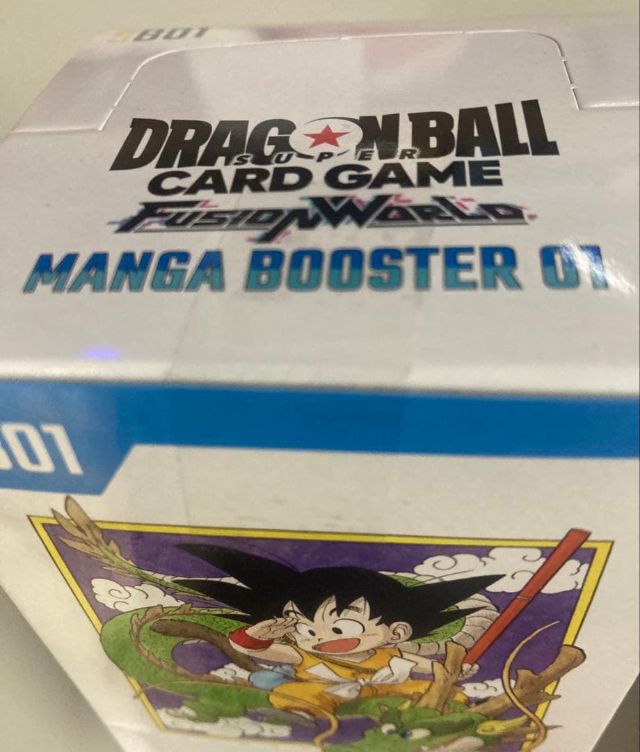 マンガブースター mangabooster01 1BOX テープカット ドラゴンボール