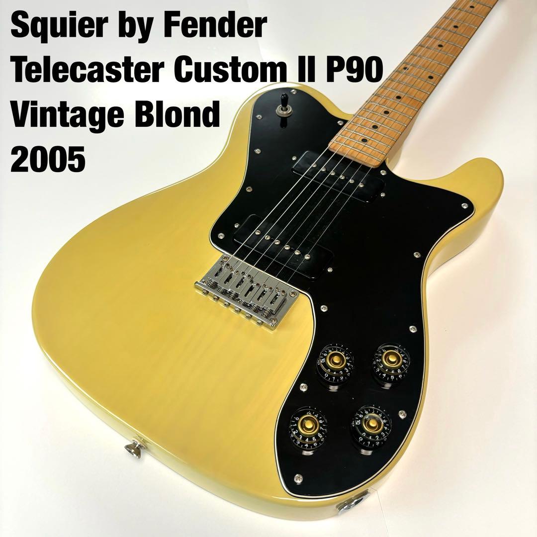 ☆美品/レアモデル☆ Squier テレカスタム P90 ダンカンPU 美品 Squier