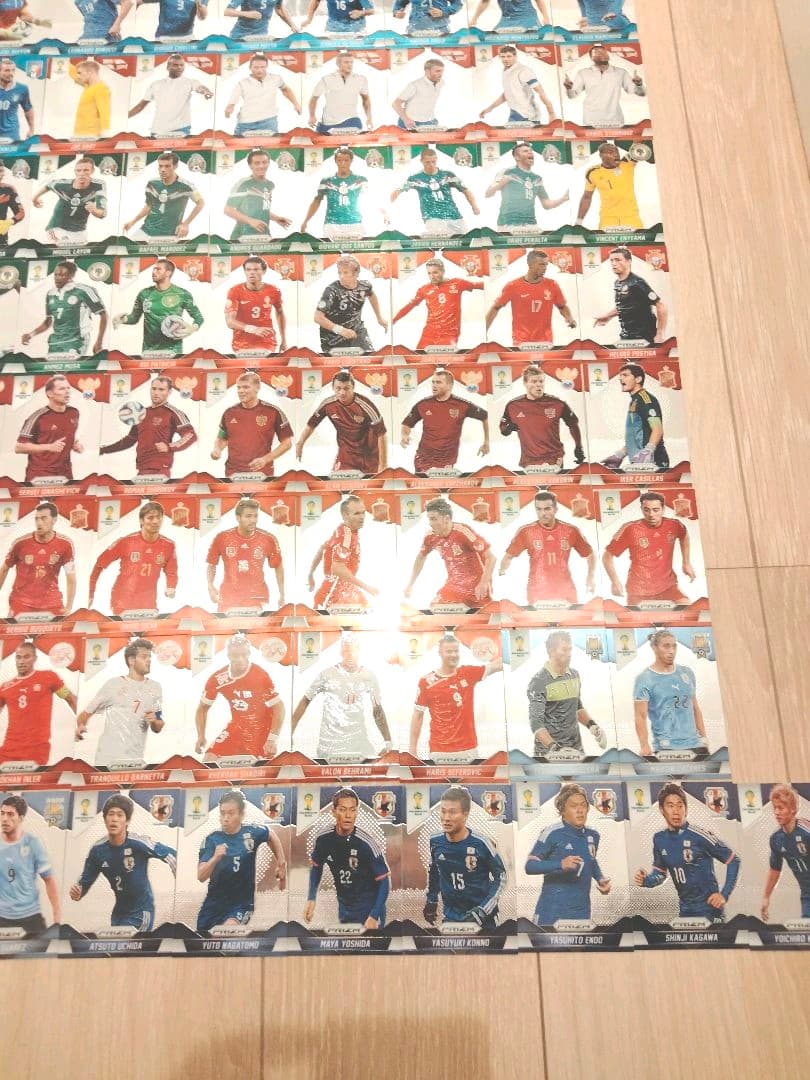 【貴重】コンプ panini prizm  2014  ベースカード 201種