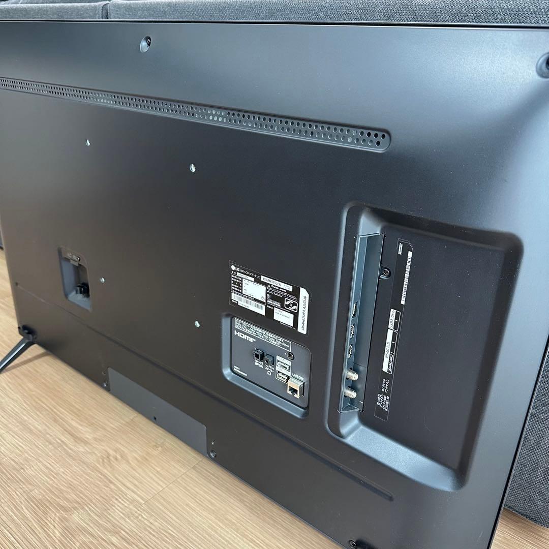 中古美品LG 43型 43NANO75JPA IPS