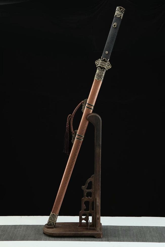 傾国牡丹唐刀 模造刀 居合刀 武士道 武具 漢剣 唐刀 龍泉剣 手鍛造打