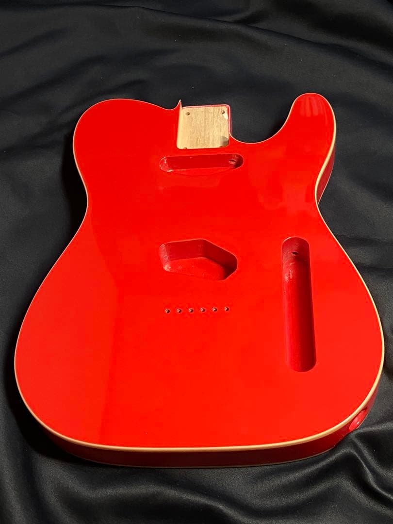 テレキャスター ボディ （No81）フェスタレッド バインディング