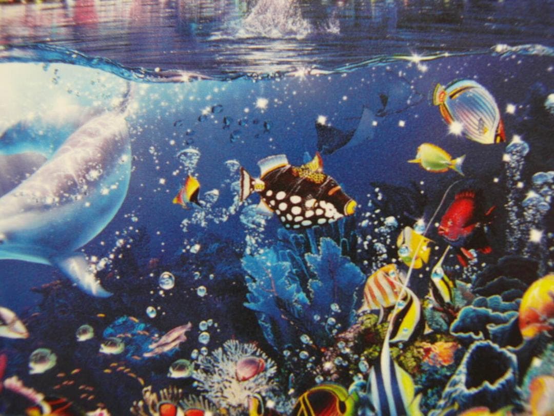 クリスチャン・ラッセン「ドリームタイム」、厳選、希少画集・額装画、人気作品