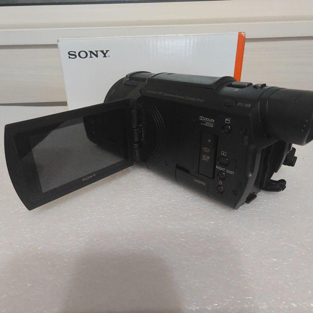 SONY 4K HANDYCAM FDR-AX60 30倍ズーム 本体