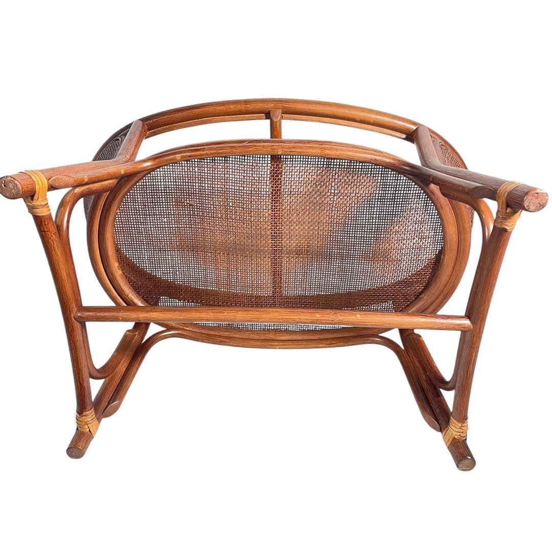 HR426 【レアデザイン】籐 ラタン サイドテーブル センターテーブル