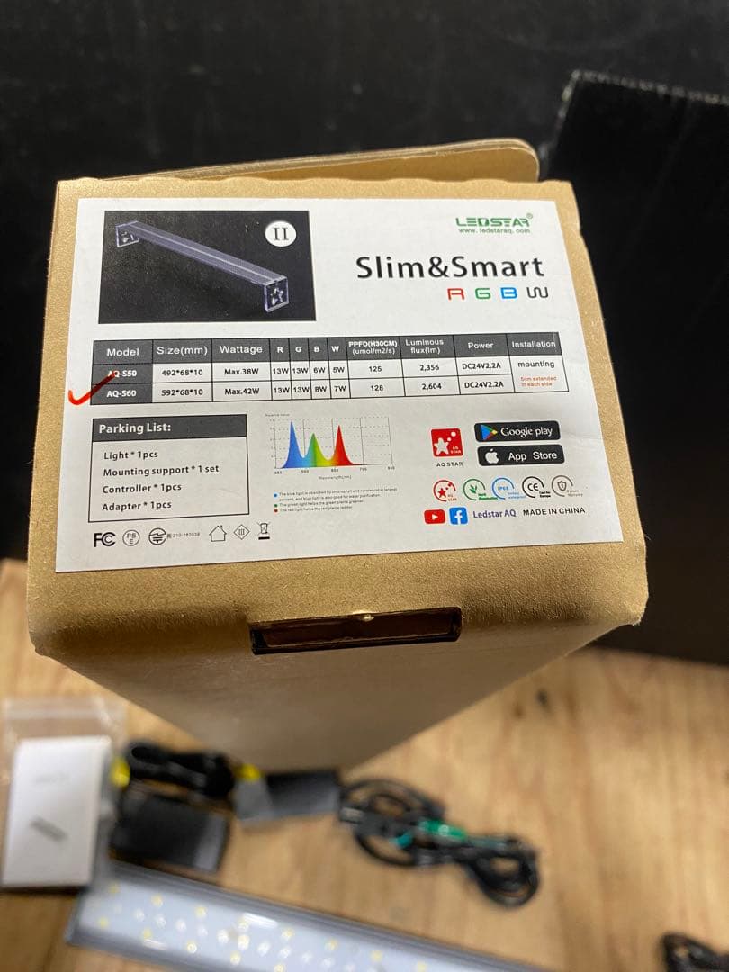 SG様専用】新品 LEDライト LEDSTAR AQ-s60 60cm水槽用