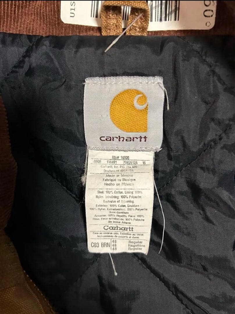 Carhartt（カーハート）トラディショナルコート ダック地 ワークジャケット