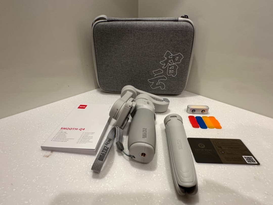 ZHIYUN SMOOTH-Q4 COMBO スマホ用ジンバル スマホ用ジンバル グレー