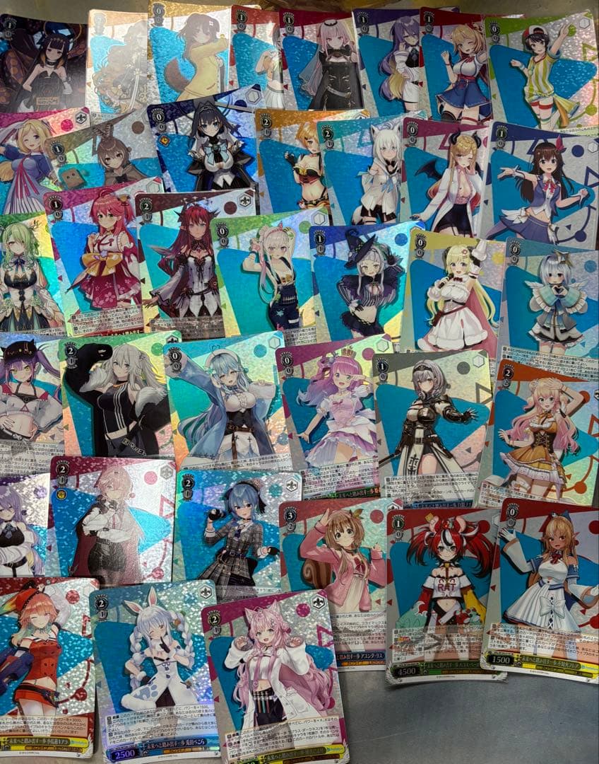 ヴァイスシュヴァルツ ホロライブ RRR SR HLP 269枚 まとめ売り ②