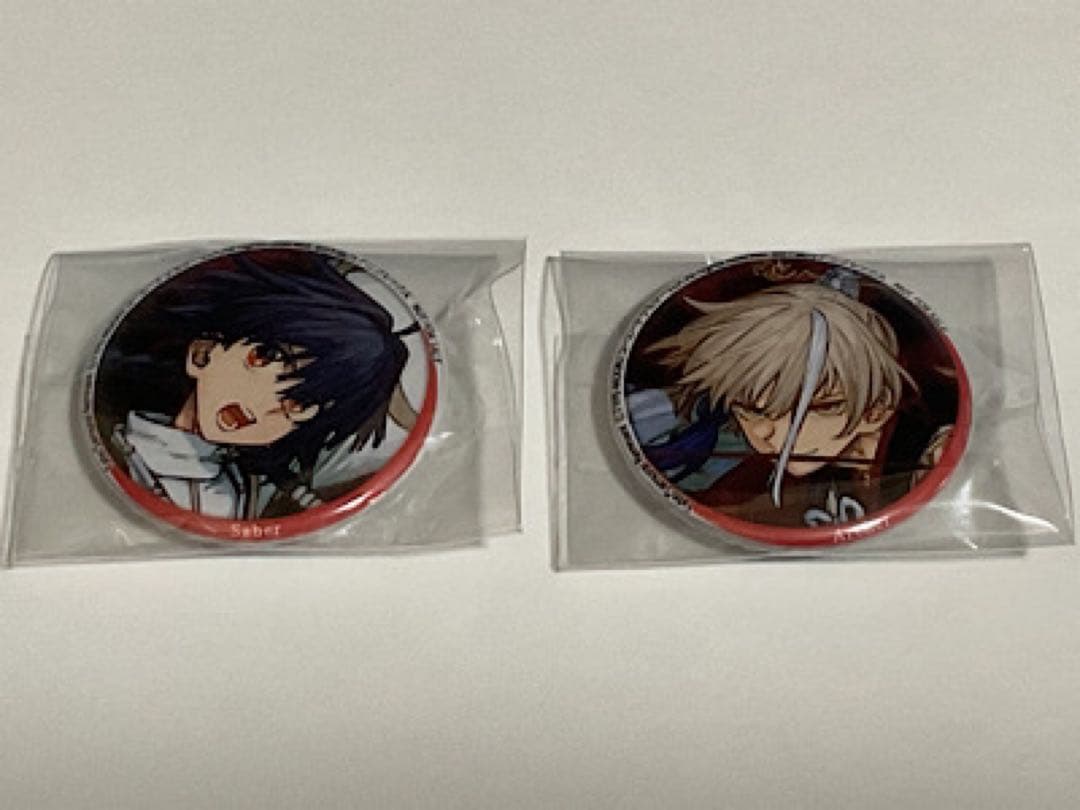 Fate/Samurai Remnant 特典 缶バッジ セイバー アーチャー Fate