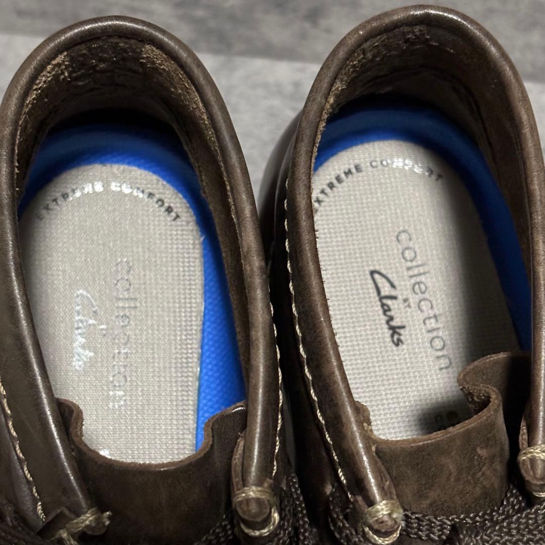 ♡未使用級♡ クラークス　ワラビー　スムースレザー　本革　ブラウン　1707