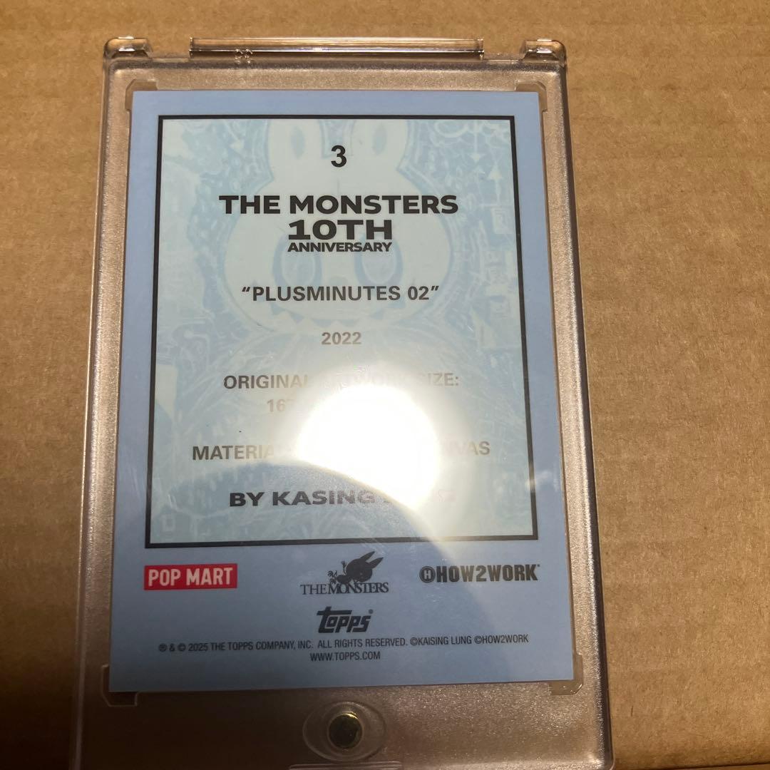 topps ラブブ サイン labubu - メルカリ