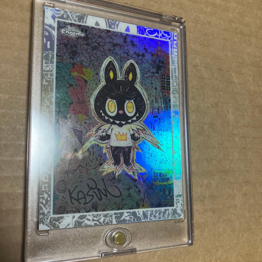 topps ラブブ サイン labubu - メルカリ