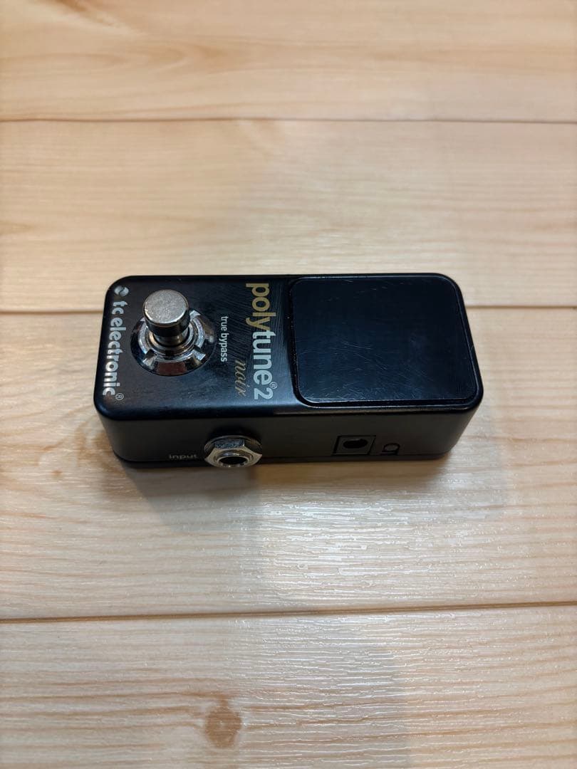 tc electronic polytune2 noirギターチューナー
