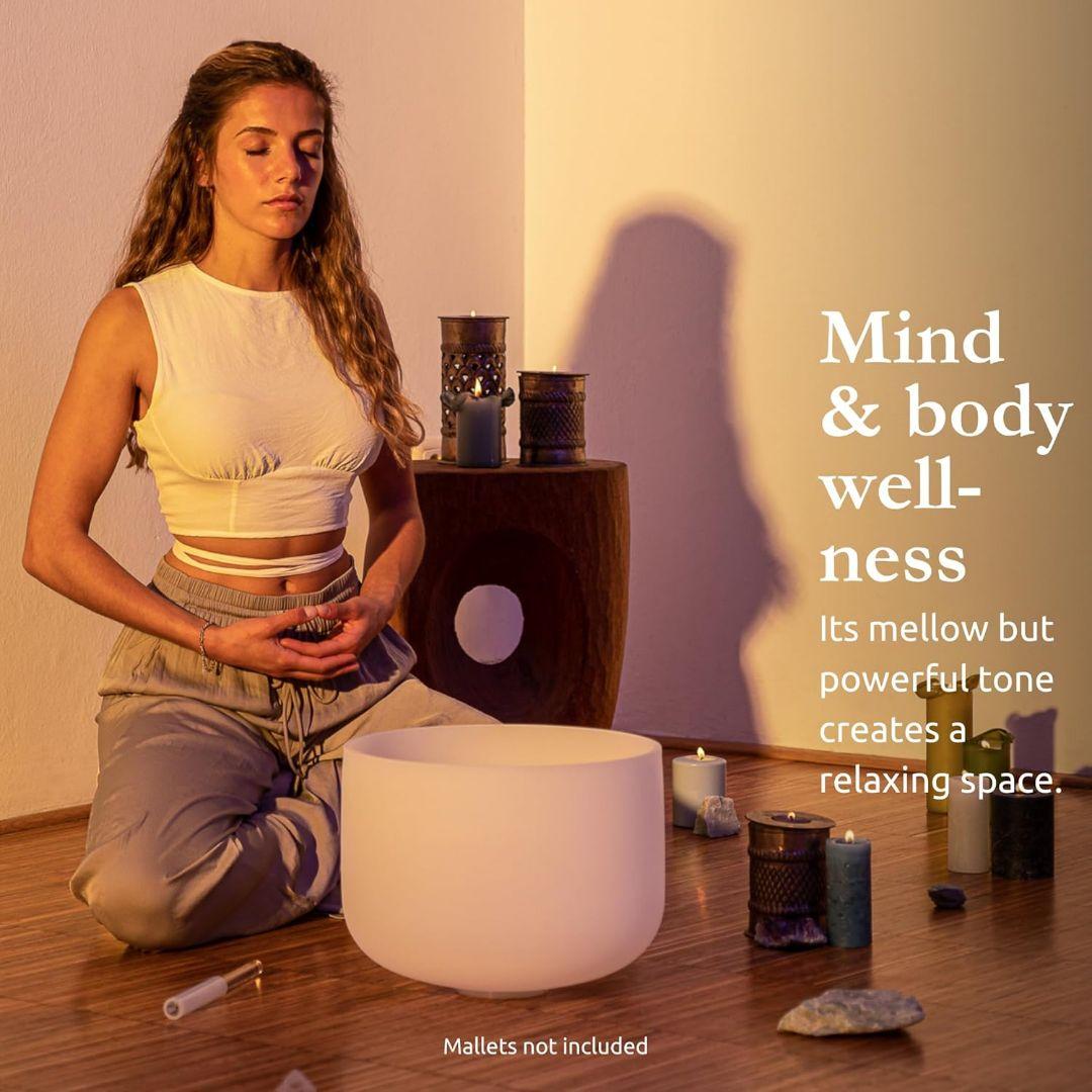 MEINLマイネル クリスタル・シンギングボウル13\"Sacral CSB13