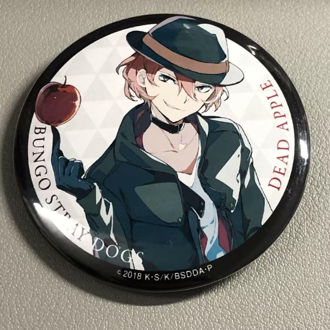 文豪ストレイドッグス 中原中也 デッドアップル 特典 缶バッジ 原作絵