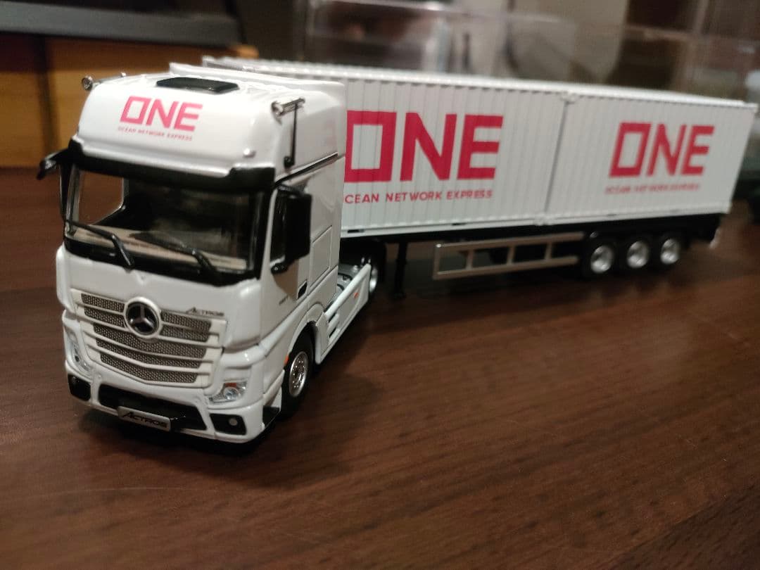 perka timemicro アクトロス コンテナ トレーラー 1/64