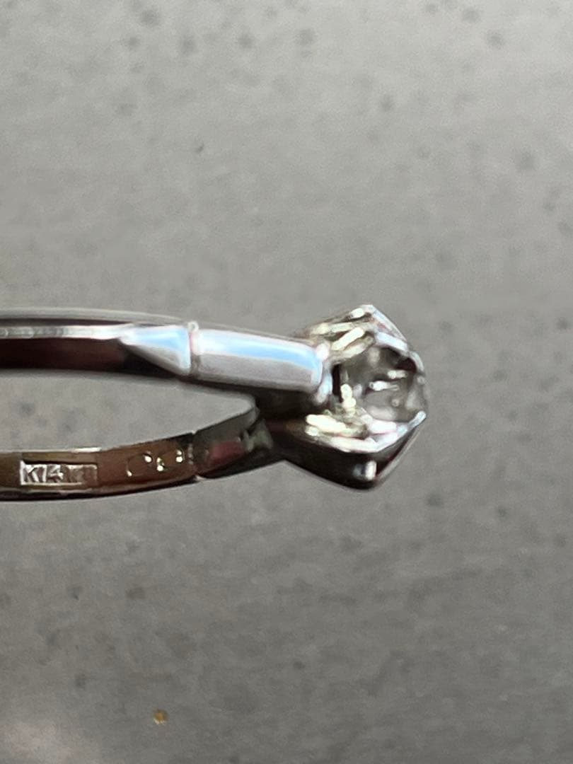 指輪　ダイヤ0.05ct