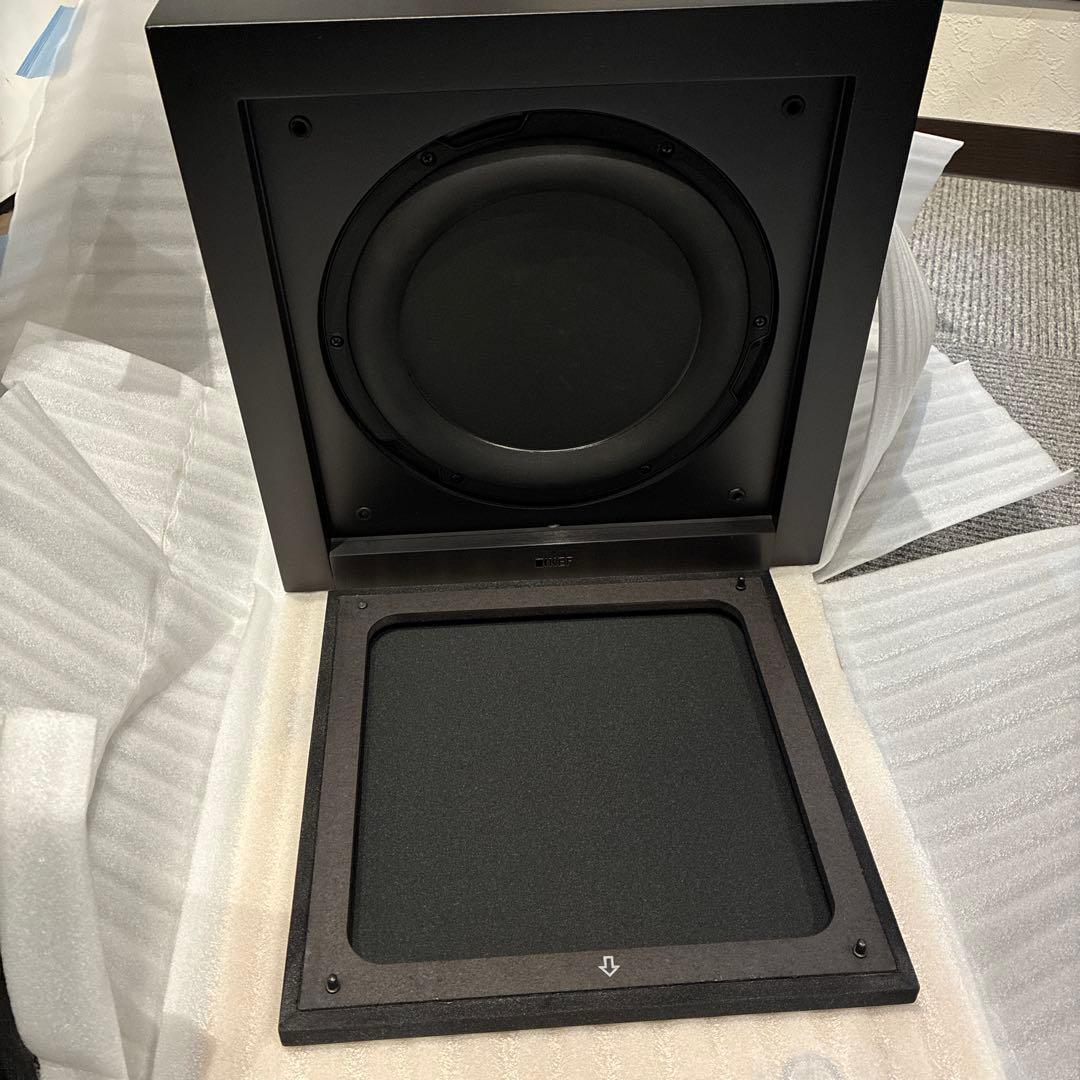 KEF T2 サブウーファー ほぼ未使用品（10分だけ音出し確認済み）