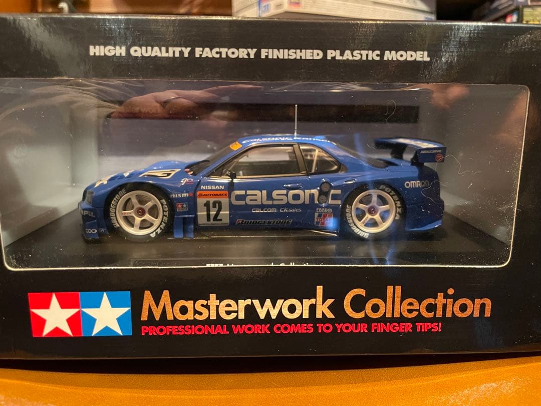 タミヤ マスターワークコレクション カルソニック スカイラインGT-R R34