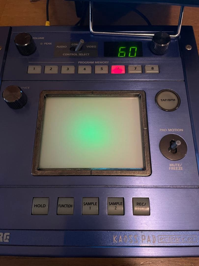 kaoss pad entrancer KORG VJエフェクタービデオシンセ 一目でわかる