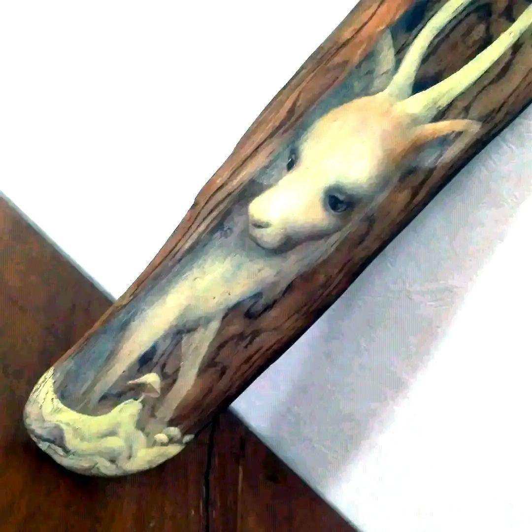 流木のアート工芸品 プロ作家壁掛け超絶流木アート工芸品 世界観流木