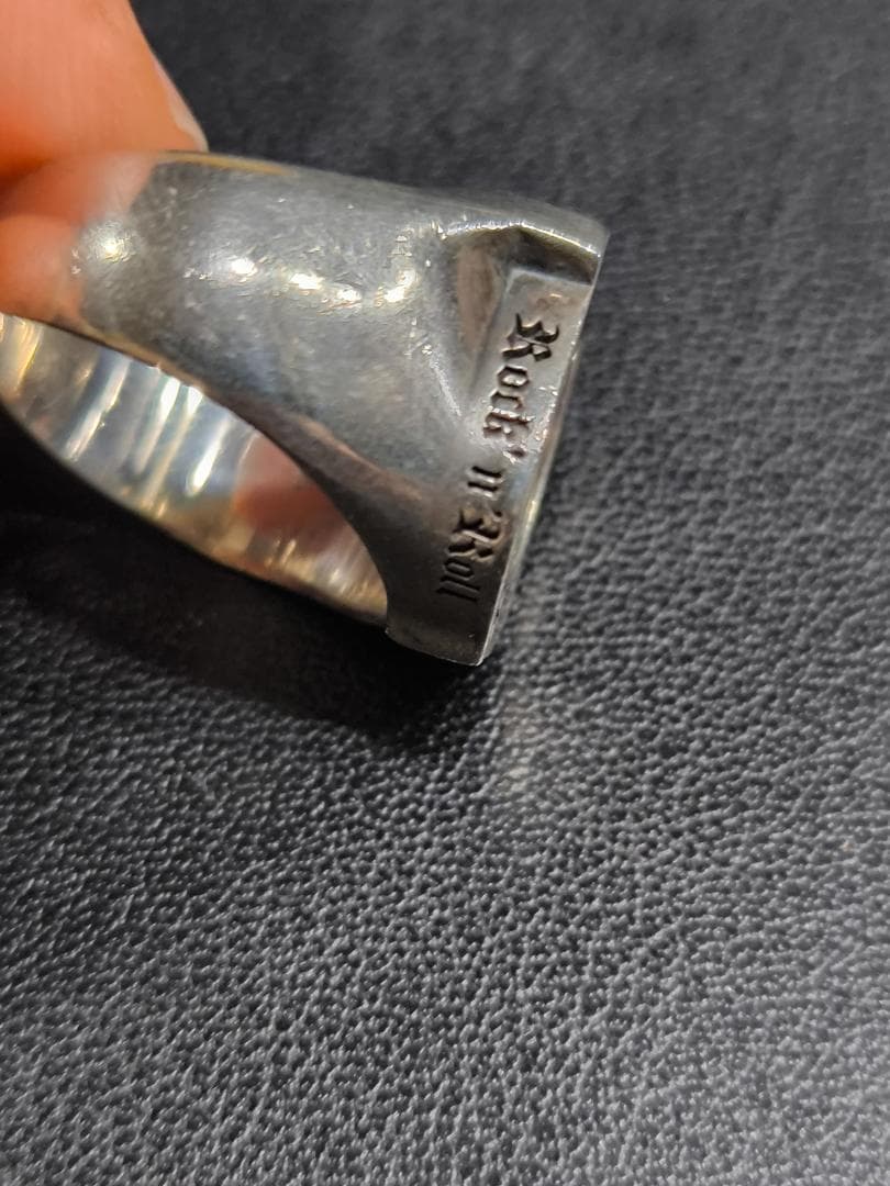 ヴィンテージ 馬蹄型デザイン ホースシュー 925 スターリングシルバーリング