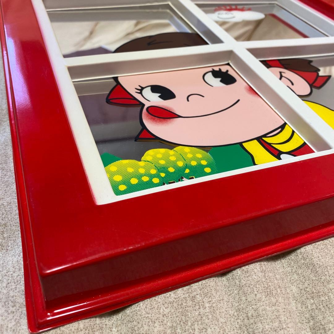 か*ん様 新品★レアペコちゃん窓型フレーム ノベルティグッズ